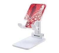 HETVBNS Silhouette of Love Phone Stand for Desk - Adjustable & Foldable Tablet Stand Portable Cell Phone Stand Holder Compatible with 4-13" Smartphones, Tablets