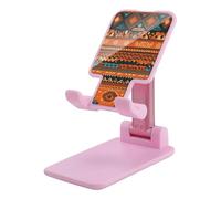 HETVBNS Special Glyph Pattern Phone Stand for Desk - Adjustable & Foldable Tablet Stand Portable Cell Phone Stand Holder Compatible with 4-13" Smartphones, Tablets