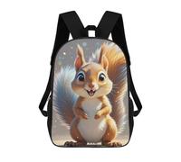 HETVBNS Squirrel Backpack for Women Men, Durable 600D Polyester Bookbag with Large Capacity, Lightweight 17 Inch Laptop Backpack Minimalism Casual Daypack for Work, Travel