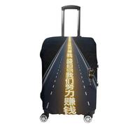HETVBNS Strive to Make Money in 2025 Luggage Cover, Elastic Luggage Protector Fits 19-32in Suitcases, Washable & Anti-Scratch Suitcase Cover for Men Women, style, XL, Classic