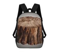 HETVBNS Stump of Oak Tree Backpack for Women Men, Durable 600D Polyester Bookbag with Large Capacity, Lightweight 17 Inch Laptop Backpack Minimalism Casual Daypack for Work, Travel