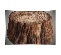 HETVBNS Stump of Oak Tree Tapestry Wall Hanging - 40"x60" Aesthetic Tapestries Soft Polyester Wall Art Decor Large Tapestry for Bedroom Living Room Dorm Backdrop, Hanging Kit Included