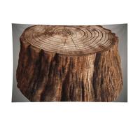 HETVBNS Stump of Oak Tree Tapestry Wall Hanging - 60"x90" Aesthetic Tapestries Soft Polyester Wall Art Decor Large Tapestry for Bedroom Living Room Dorm Backdrop, Hanging Kit Included