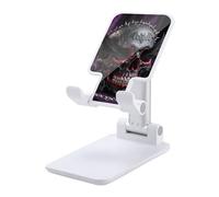 HETVBNS Sugar Skulls Print Phone Stand for Desk - Adjustable & Foldable Tablet Stand Portable Cell Phone Stand Holder Compatible with 4-13" Smartphones, Tablets