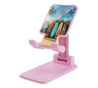 HETVBNS Surf's Up Surfboard Phone Stand for Desk - Adjustable & Foldable Tablet Stand Portable Cell Phone Stand Holder Compatible with 4-13" Smartphones, Tablets