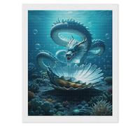 HETVBNS The Dragon King Diamond Painting Kits for Adults, Full Round Drill DIY Diamond Art for Beginners, 5D Gem Art and Crafts for Home Wall Decor 16"x20"