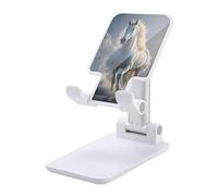HETVBNS The Galloping Horse is Galloping Phone Stand for Desk - Adjustable & Foldable Tablet Stand Portable Cell Phone Stand Holder Compatible with 4-13" Smartphones, Tablets