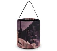 HETVBNS The Old Hollywood Candy Bag Halloween Trick Or Treat Bucket 7.9x8.3in, Reusable Gift Bags for Party Holiday Wedding