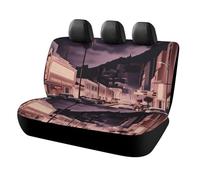 HETVBNS The Old Hollywood Car Seat Covers for Back Seat Pet Protector, Universal Auto Rear Seats Cover, Non Slip Back Seats Covers for Car, Truck & SUV