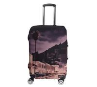 HETVBNS The Old Hollywood Luggage Cover, Elastic Luggage Protector Fits 19-32in Suitcases, Washable & Anti-Scratch Suitcase Cover for Men Women, style, Small, Classic