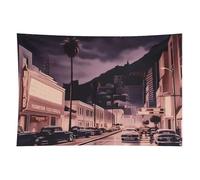 HETVBNS The Old Hollywood Tapestry Wall Hanging - 60"x90" Aesthetic Tapestries Soft Polyester Wall Art Decor Large Tapestry for Bedroom Living Room Dorm Backdrop, Hanging Kit Included