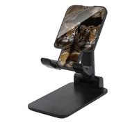 HETVBNS Tiger in Cave Phone Stand for Desk - Adjustable & Foldable Tablet Stand Portable Cell Phone Stand Holder Compatible with 4-13" Smartphones, Tablets