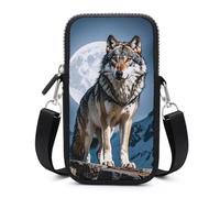 HETVBNS Timberwolves Cell Phone Bag with Detachable Strap, Aesthetic Mini Sling Bag Small Crossbody Bag for Phone