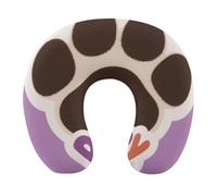 HETVBNS Travel Neck Pillow with Memory Foam, Puppy Dog Paw U Shaped Pillow for Airplane & Car - Detachable Washable Cover, Ergonomic Support for Neck