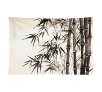 HETVBNS Tree Image Chinese Calligraphy Tapestry Wall Hanging - 40"x60" Aesthetic Tapestries Soft Polyester Wall Art Decor Large Tapestry for Bedroom Living Room Dorm Backdrop, Hanging Kit Included
