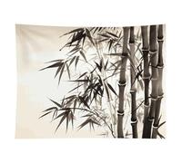 HETVBNS Tree Image Chinese Calligraphy Tapestry Wall Hanging - 60"x80" Aesthetic Tapestries Soft Polyester Wall Art Decor Large Tapestry for Bedroom Living Room Dorm Backdrop, Hanging Kit Included