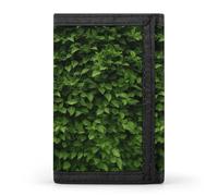 HETVBNS TriFold Wallet with 8 Card Slots & Keychain | Durable Polyester | Compact Hedge Wallet for Travel