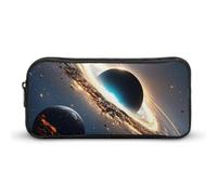 HETVBNS Universe Pencil Case Large Capacity Zipper Pouch, Durable Pencil Box Organizer, Portable Small Cosmetic Bag for Office, Travel
