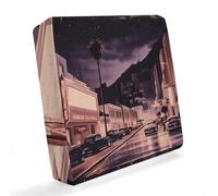 HETVBNS Waterproof Couch Cushion Covers for Pets, The Old Hollywood Sofa Cushion Cover Washable, UV & Weather Resistant Seat Slipcover for Patio Furniture 51x46x10