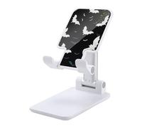 HETVBNS White Bats Phone Stand for Desk - Adjustable & Foldable Tablet Stand Portable Cell Phone Stand Holder Compatible with 4-13" Smartphones, Tablets