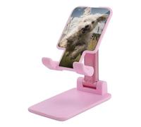 HETVBNS White Dog in The Field Phone Stand for Desk - Adjustable & Foldable Tablet Stand Portable Cell Phone Stand Holder Compatible with 4-13" Smartphones, Tablets