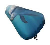 HETVBNS Winter The Dolphin Bike Seat Cover Waterproof Bicycle Seat Cover