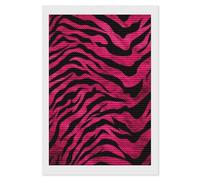 HETVBNS Zebra Tiger Leopard Diamond Painting Kits for Adults, Full Round Drill DIY Diamond Art for Beginners, 5D Gem Art and Crafts for Home Wall Decor 8"x12"