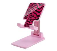 HETVBNS Zebra Tiger Leopard Phone Stand for Desk - Adjustable & Foldable Tablet Stand Portable Cell Phone Stand Holder Compatible with 4-13" Smartphones, Tablets