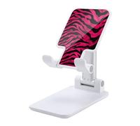 HETVBNS Zebra Tiger Leopard Phone Stand for Desk - Adjustable & Foldable Tablet Stand Portable Cell Phone Stand Holder Compatible with 4-13" Smartphones, Tablets