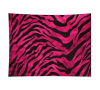 HETVBNS Zebra Tiger Leopard Tapestry Wall Hanging - 60"x80" Aesthetic Tapestries Soft Polyester Wall Art Decor Large Tapestry for Bedroom Living Room Dorm Backdrop, Hanging Kit Included