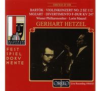 Hetzel/Wiener Phil./Maazel - BARTOK:VIOLIN CONCERTO