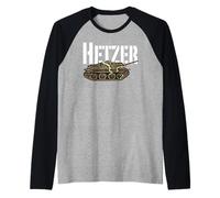 Hetzer (Jagdpanzer 38) Raglan Baseball Tee