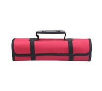 HEUchuan Cutlery Roll Bag Canvas Chef Knife Kitchen Utensils Roll Bag with A Large Zipper Pocket for Chefs and Culinary Students Knives Not Included(Color 3)