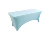 HEUchuan Elastic Beer Table Covers Spandex Tablecloth High Stretch Wedding Hotel Birthday Table Cover for 4ft 5ft 6ft 8ft Folding Cocktail(Color 8,6FT (181x75x75cm))