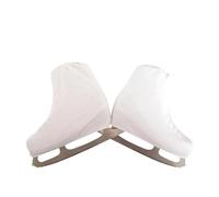 HEUchuan Figure Skate Boot Covers Ice Skate Boot Covers Protection Cover Outdoor Skating Accessory Protector Figure Easy-On Portable(White S)