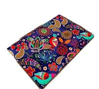 HEUchuan Floral Area Rug For Bathroom Entryway Hallway Decor Soft Doormat Geometric Pattern Floor Mat for Deck, Picnic, Backyard(Type 6,100x150cm 39x59 inch)
