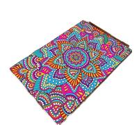 HEUchuan Floral Area Rug For Bathroom Entryway Hallway Decor Soft Doormat Geometric Pattern Floor Mat for Deck, Picnic, Backyard(Type 1,160x200cm 63x79 inch)