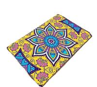 HEUchuan Floral Area Rug For Bathroom Entryway Hallway Decor Soft Doormat Geometric Pattern Floor Mat for Deck, Picnic, Backyard(Type 12,80x120cm 31x47 inch)