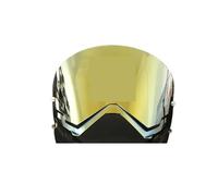 HEUchuan Helmet Visors Motorcycle Helmet Visor Replacement Original Face Shield for Lens(Gold)