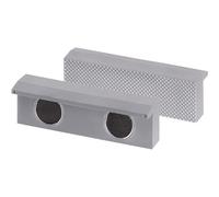 Heuer 110 100 Aluminium Magnetic Protective Jaws - Jaw Width:100mm 110100