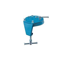 HEUER 119103 Turntable and Table Clamp (Swivel Clamp 2 in 1 Flexible Attachment Weight 1 kg Table Thickness Vice 10-60 mm/100 mm