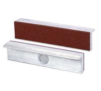 Heuer Vice Jaws (Protective Jaws, Suitable for Vice 120 mm, Right Angle and Plane-Parallel Profile, Material: Aluminium, Fibre) 111120