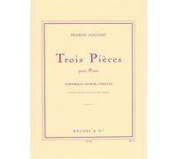HEUGEL POULENC F. - TROIS PIECES - PIANO Classical sheets Piano