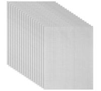 HEUIOP 18 Pcs Wire Mesh Sheet,200 x 150mm Stainless Steel Mesh,Metal Sheet,0.05mm Aperture for Home Kitchen Garden Windows Door Filter Vents Cover Air Brick Pest Proofing