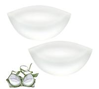 HEUIOP 1PCS Bra Inserts Chicken Fillet Bra Inserts Reusable Sticky Discreet Pads Bra Inserts Push Up Silicone Breasts Insert Fits Most Cup Sizes and Everyday Bikini Tops