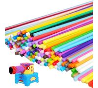 HEUIOP 300 PCS 3D Pen Filament Refills for 3doodler Start 3D Pen,2.5mm PCL Low Printing Temperature Filament Refills for Designs Creative Artworks Sculptures (30 Colors)