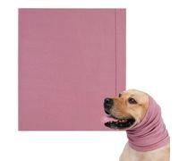 HEUIOP Dog Snood Ear Protector Dog Ear Protectors Muffs for Fireworks for Neck WarMer Noise Protection for Fireworks GrooMing TraveM Everyday CoMfort (Pink, M)