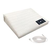 HEUIOP Grounding Bed Sheet, Natural Wellness And Healthy Earth Energy Mat Grounding sheet Grounding Bed Sheet With 10% Silver Fiber & 90% Organic Cotton 132 * 71cm White