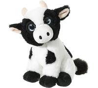 Heunec 273870 Mini-MI Cow Plush Toy, White