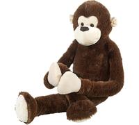 Heunec 331471 Misanimo Monkey Floppy 100 cm Brown
